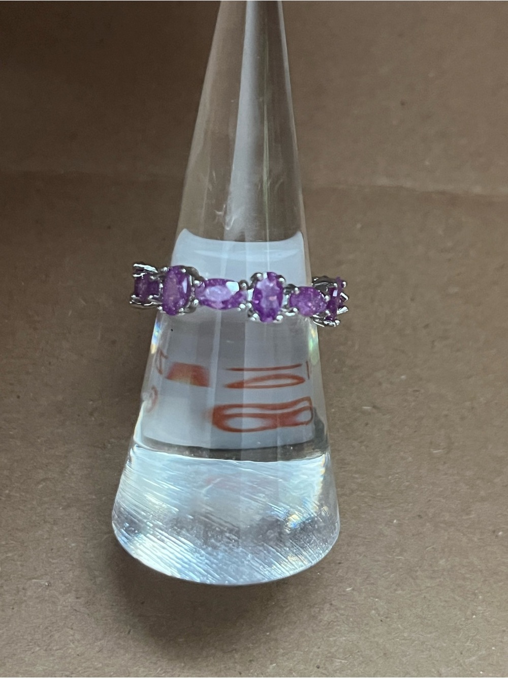 BP Ring - The Odessa Ring - Size 6 - Rhodium Plating